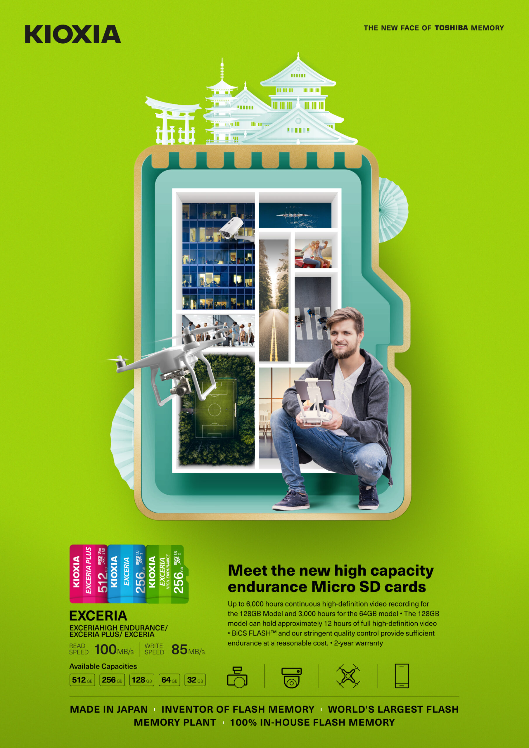 KIOXIA — Memory That Powers Everyday Life